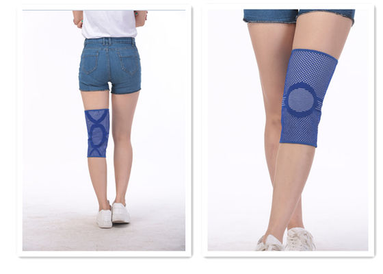चीन लाइटवेट सांस घुटने समर्थन ब्रेस / संपीड़न घुटने ब्रेस अनुकूलित आकार आपूर्तिकर्ता