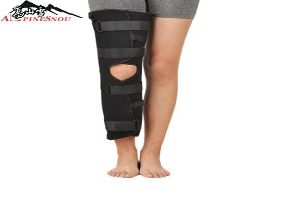 चीन व्यावसायिक डिजाइन आर्थोपेडिक पुनर्वास उत्पादों मेडिकल लेग गार्ड नियोप्रीन घुटने ब्रेस आपूर्तिकर्ता